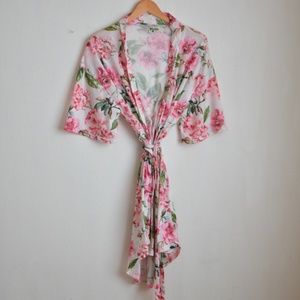 Show me your mum floral robe one size romantic